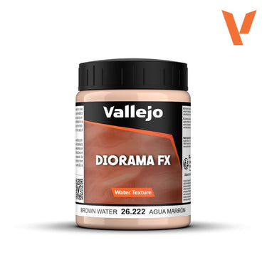 Vallejo 26222 Diorama FX Water Textures Brown Water 200ml